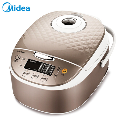 美的（Midea）电饭煲 匠铜圆灶釜 匀火速热盘 24小时预约MB-RS40TQ
