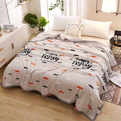 金貂绒毛毯福利礼品