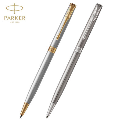 PARKER派克签字笔 卓尔钢杆金夹宝珠笔