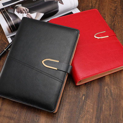 创意金属扣a5活页笔记本子可替换内芯可拆卸可定制LOGO