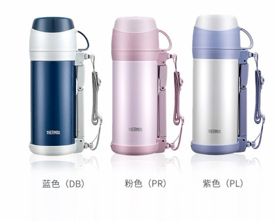 膳魔师不锈钢保温壶 户外旅行水壶