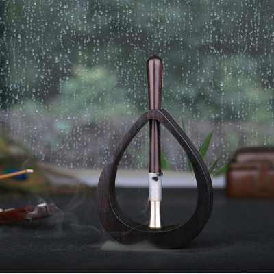 中性签字笔黄铜玛瑙实木商务创意礼品宝石原创品牌中性笔