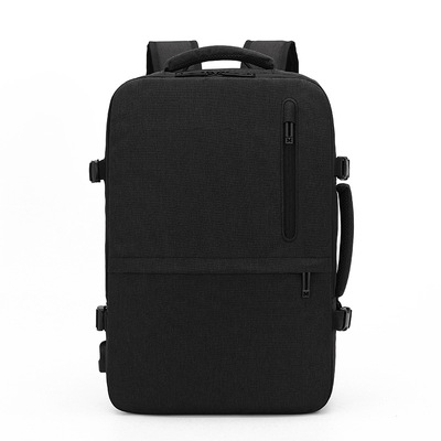 电脑背包_多功能电脑包 旅行可扩容大容量双肩背包订制