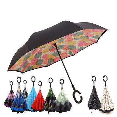 广告礼品伞_现货创意汽车反向伞直杆广告礼品伞免持式c型反转定制logo 