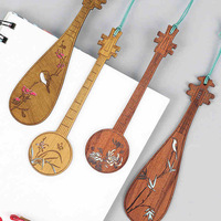 文创中国风礼品教师节礼物创意书签 古风乐器琵琶书签