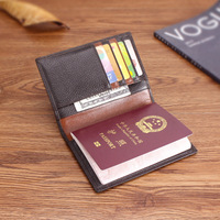 荔枝纹护照夹订做机票夹证件收纳包多功能旅行便携收旅行撞色
