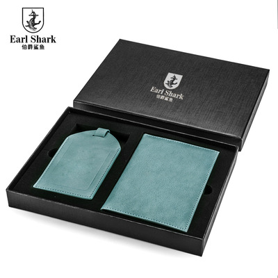 真皮卡套工作挂牌套护照男女通用牛皮卡套定制LOGO礼品套